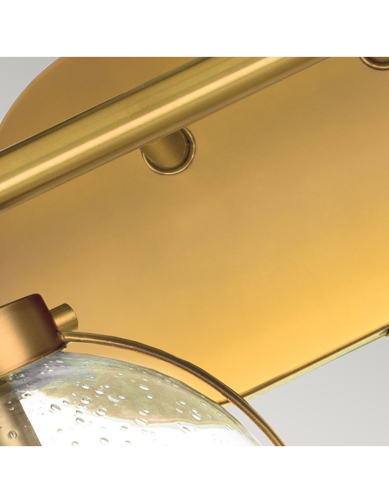 Elstead Lighting Kinkiet Hollis - 2 źródła światła - Stary mosiądz IP44 HK-HOLLIS2-C-HB-BATH Elstead Lighting Kinkiet Hollis - 2 źródła światła - Stary mosiądz IP44 HK-HOLLIS2-C-HB-BATH