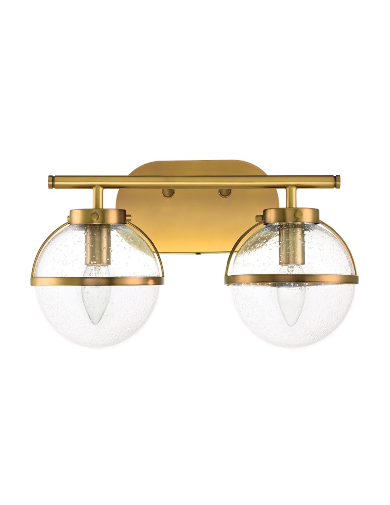 Elstead Lighting Kinkiet Hollis - 2 źródła światła - Stary mosiądz IP44 HK-HOLLIS2-C-HB-BATH Elstead Lighting Kinkiet Hollis - 2 źródła światła - Stary mosiądz IP44 HK-HOLLIS2-C-HB-BATH