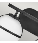 Kinkiety łazienkowe - Elstead Lighting Kinkiet Hollis - 2 źródła światła - Czarny IP44 HK-HOLLIS2-O-BK-BATH - product 2