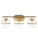 Elstead Lighting Kinkiet Hollis - 3 źródła światła - Stary mosiądz IP44 HK-HOLLIS3-C-HB-BATH Elstead Lighting Kinkiet Hollis - 3 źródła światła - Stary mosiądz IP44 HK-HOLLIS3-C-HB-BATH