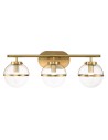 Elstead Lighting Kinkiet Hollis - 3 źródła światła - Stary mosiądz IP44 HK-HOLLIS3-C-HB-BATH Elstead Lighting Kinkiet Hollis - 3 źródła światła - Stary mosiądz IP44 HK-HOLLIS3-C-HB-BATH