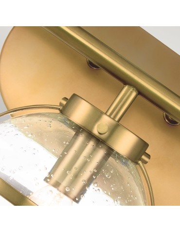 Elstead Lighting Kinkiet Hollis - 3 źródła światła - Stary mosiądz IP44 HK-HOLLIS3-C-HB-BATH - produkt 2