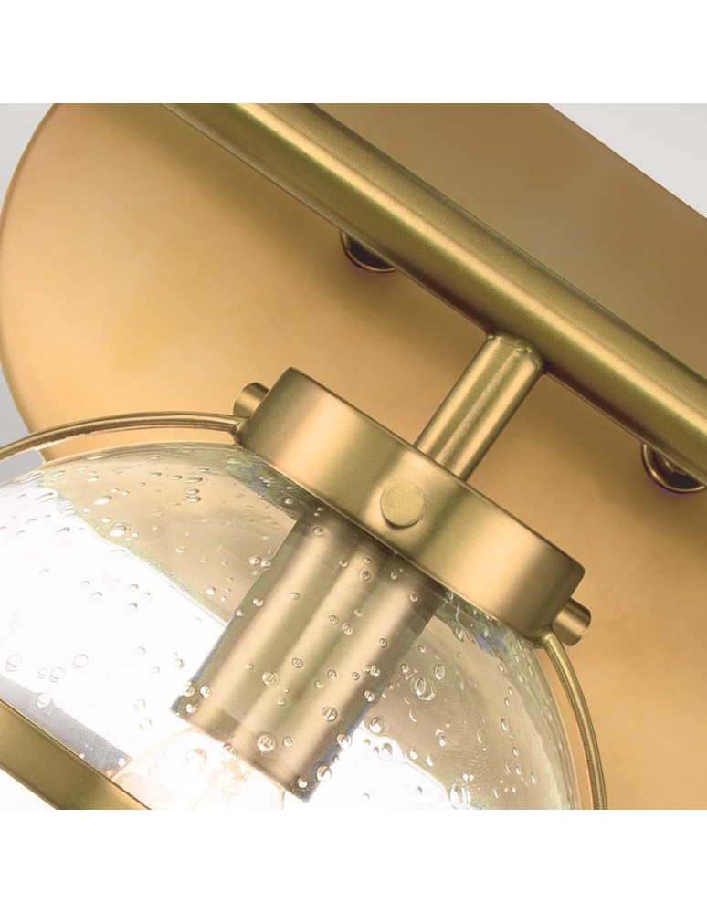 Elstead Lighting Kinkiet Hollis - 3 źródła światła - Stary mosiądz IP44 HK-HOLLIS3-C-HB-BATH Elstead Lighting Kinkiet Hollis - 3 źródła światła - Stary mosiądz IP44 HK-HOLLIS3-C-HB-BATH