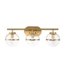 Elstead Lighting Kinkiet Hollis - 3 źródła światła - Stary mosiądz IP44 HK-HOLLIS3-C-HB-BATH Elstead Lighting Kinkiet Hollis - 3 źródła światła - Stary mosiądz IP44 HK-HOLLIS3-C-HB-BATH