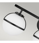 Elstead Lighting Kinkiet Hollis - 3 źródła światła - Czarny IP44 HK-HOLLIS3-O-BK-BATH Elstead Lighting Kinkiet Hollis - 3 źródła światła - Czarny IP44 HK-HOLLIS3-O-BK-BATH