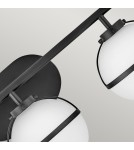 Elstead Lighting Kinkiet Hollis - 3 źródła światła - Czarny IP44 HK-HOLLIS3-O-BK-BATH Elstead Lighting Kinkiet Hollis - 3 źródła światła - Czarny IP44 HK-HOLLIS3-O-BK-BATH