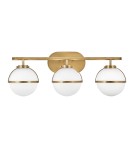 Elstead Lighting Kinkiet Hollis - 3 źródła światła - Stary mosiądz IP44 HK-HOLLIS3-O-HB-BATH Elstead Lighting Kinkiet Hollis - 3 źródła światła - Stary mosiądz IP44 HK-HOLLIS3-O-HB-BATH