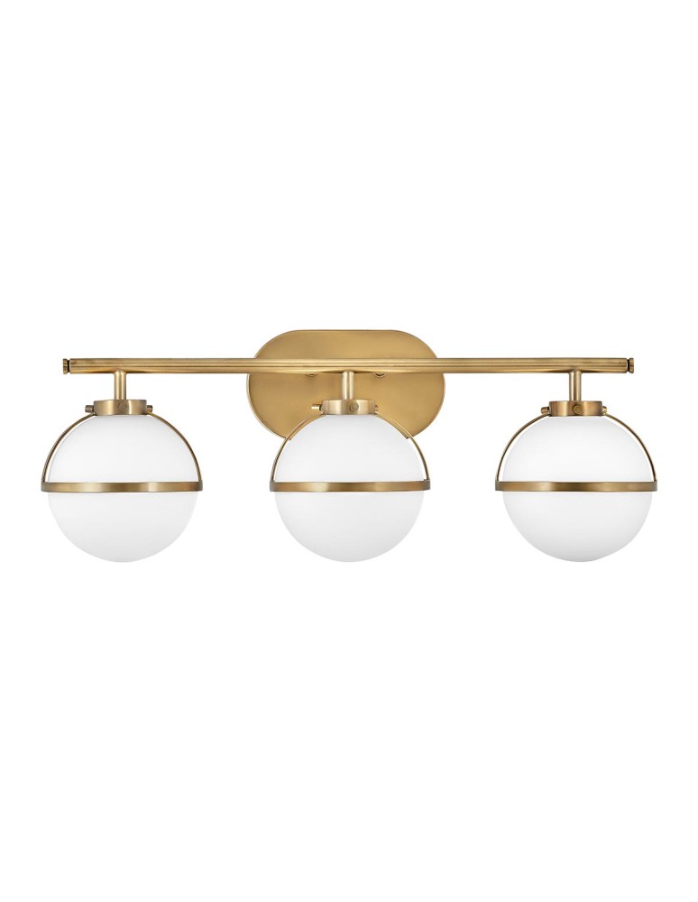 Elstead Lighting Kinkiet Hollis - 3 źródła światła - Stary mosiądz IP44 HK-HOLLIS3-O-HB-BATH Elstead Lighting Kinkiet Hollis - 3 źródła światła - Stary mosiądz IP44 HK-HOLLIS3-O-HB-BATH