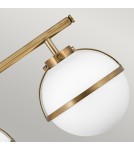 Elstead Lighting Kinkiet Hollis - 3 źródła światła - Stary mosiądz IP44 HK-HOLLIS3-O-HB-BATH Elstead Lighting Kinkiet Hollis - 3 źródła światła - Stary mosiądz IP44 HK-HOLLIS3-O-HB-BATH