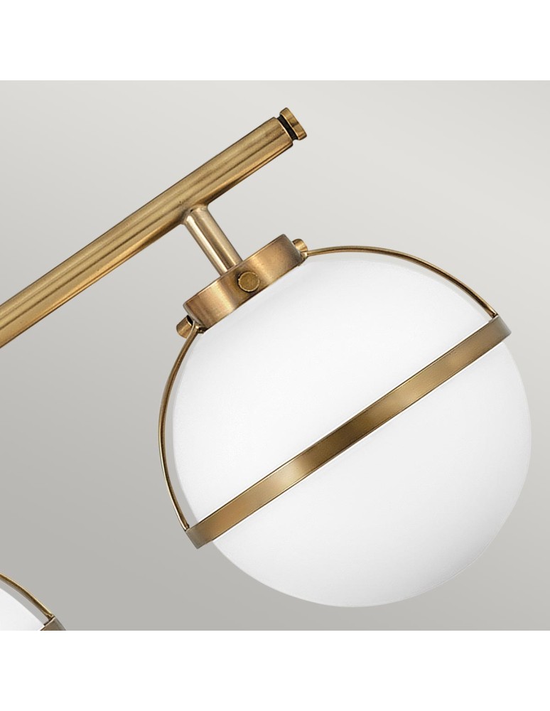 Elstead Lighting Kinkiet Hollis - 3 źródła światła - Stary mosiądz IP44 HK-HOLLIS3-O-HB-BATH Elstead Lighting Kinkiet Hollis - 3 źródła światła - Stary mosiądz IP44 HK-HOLLIS3-O-HB-BATH