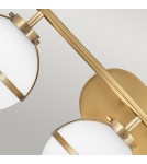 Elstead Lighting Kinkiet Hollis - 3 źródła światła - Stary mosiądz IP44 HK-HOLLIS3-O-HB-BATH Elstead Lighting Kinkiet Hollis - 3 źródła światła - Stary mosiądz IP44 HK-HOLLIS3-O-HB-BATH