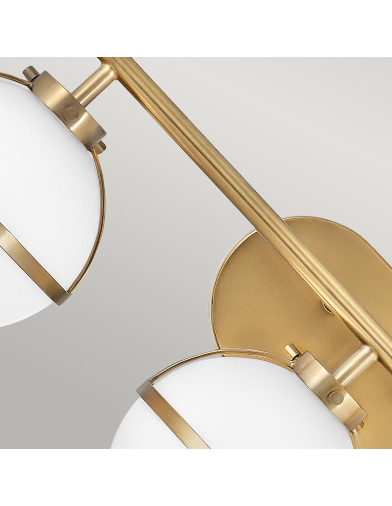 Elstead Lighting Kinkiet Hollis - 3 źródła światła - Stary mosiądz IP44 HK-HOLLIS3-O-HB-BATH Elstead Lighting Kinkiet Hollis - 3 źródła światła - Stary mosiądz IP44 HK-HOLLIS3-O-HB-BATH