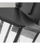 Kinkiety zewnętrzne - Elstead Lighting Średnia latarnia naścienna Huntersfield - 2 źródła światła IP44 HK-HUNTERSFIELD2-M-BK - product 3