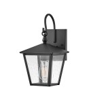 Elstead Lighting Mała latarnia naścienna Huntersfield - 1 źródło światła IP44 HK-HUNTERSFIELD2-S-BK Elstead Lighting Mała latarnia naścienna Huntersfield - 1 źródło światła IP44 HK-HUNTERSFIELD2-S-BK