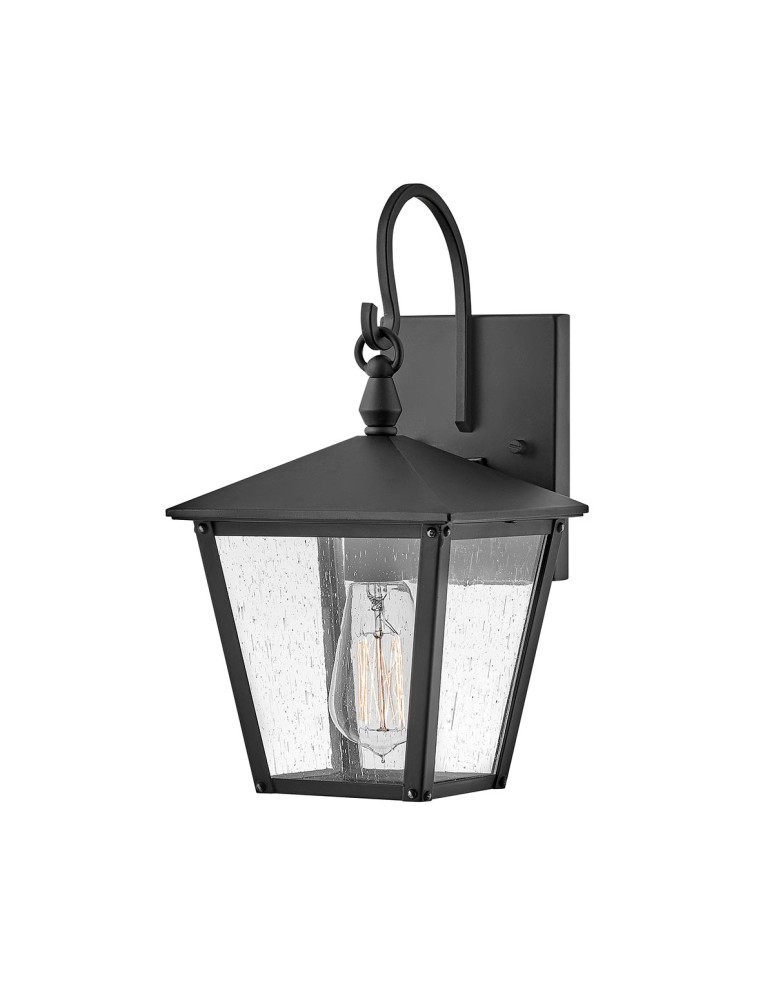 Elstead Lighting Mała latarnia naścienna Huntersfield - 1 źródło światła IP44 HK-HUNTERSFIELD2-S-BK Elstead Lighting Mała latarnia naścienna Huntersfield - 1 źródło światła IP44 HK-HUNTERSFIELD2-S-BK