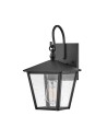 Elstead Lighting Mała latarnia naścienna Huntersfield - 1 źródło światła IP44 HK-HUNTERSFIELD2-S-BK Elstead Lighting Mała latarnia naścienna Huntersfield - 1 źródło światła IP44 HK-HUNTERSFIELD2-S-BK
