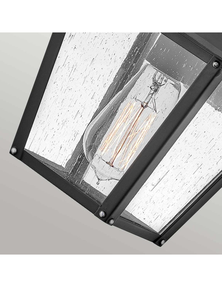 Elstead Lighting Mała latarnia naścienna Huntersfield - 1 źródło światła IP44 HK-HUNTERSFIELD2-S-BK Elstead Lighting Mała latarnia naścienna Huntersfield - 1 źródło światła IP44 HK-HUNTERSFIELD2-S-BK