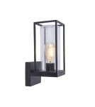Kinkiety zewnętrzne - Lutec FLAIR Sufitowa 1xE27 czarny 5288801012 - produkt 2