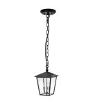 Elstead Lighting Duża latarnia wisząca Huntersfield - 3 źródła światła IP44 HK-HUNTERSFIELD8-L-BK Elstead Lighting Duża latarnia wisząca Huntersfield - 3 źródła światła IP44 HK-HUNTERSFIELD8-L-BK