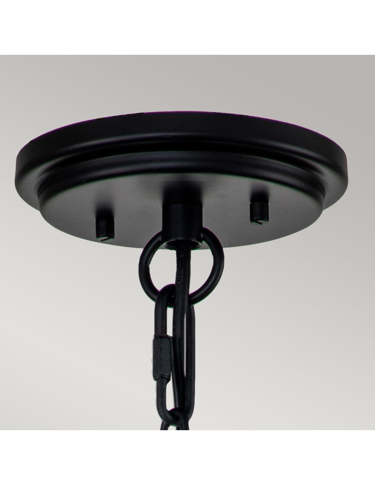 Elstead Lighting Duża latarnia wisząca Huntersfield - 3 źródła światła IP44 HK-HUNTERSFIELD8-L-BK Elstead Lighting Duża latarnia wisząca Huntersfield - 3 źródła światła IP44 HK-HUNTERSFIELD8-L-BK
