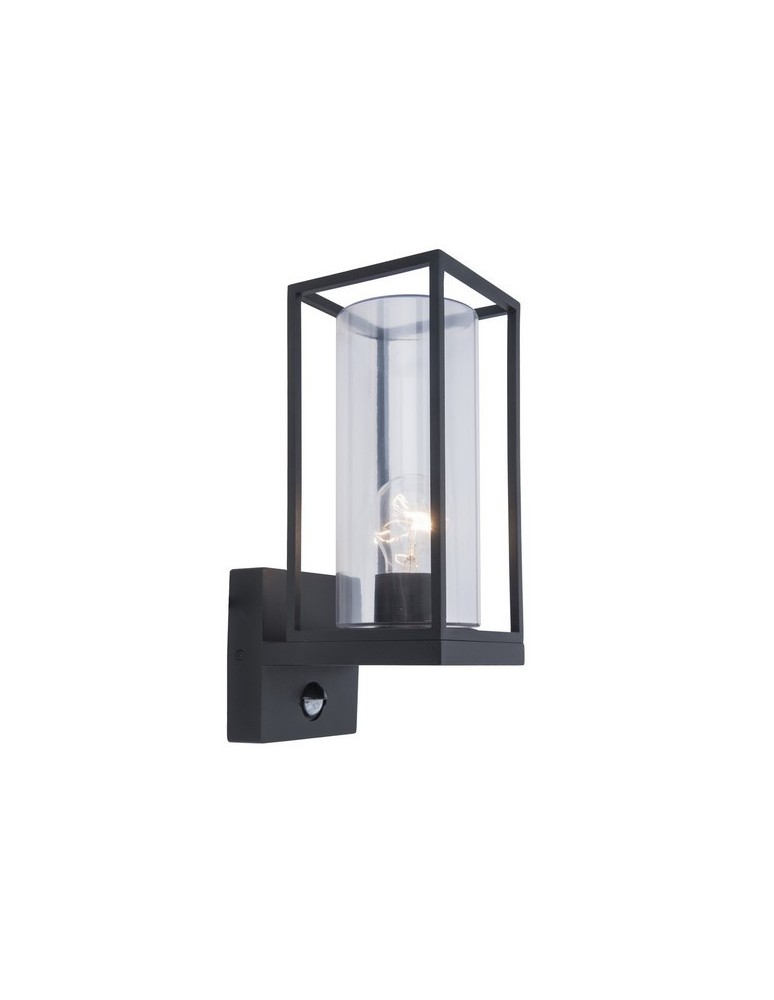 Lutec FLAIR - CZUJNIK RUCHU Sufitowa 1xE27 czarny 5288802012