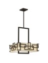 Elstead Lighting Lampa wisząca Lanza - 3 źródła światła - Olejowany brąz HK-LANZA-P-L