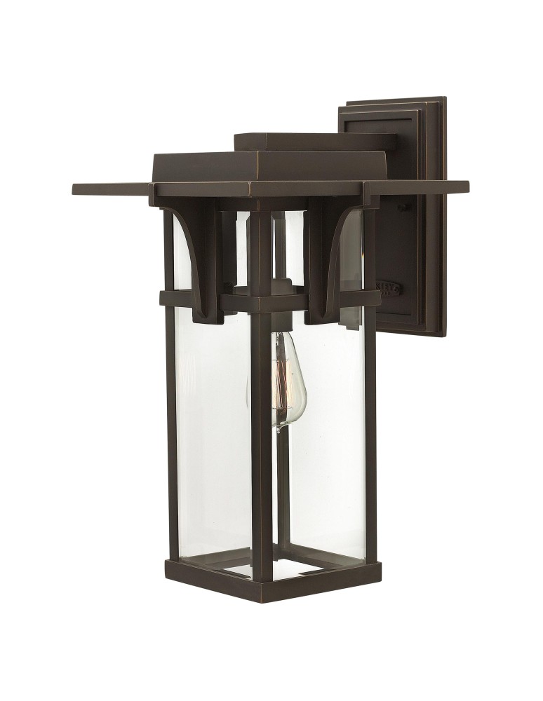 Elstead Lighting Duża latarnia naścienna Manhattan - 1 źródło światła IP44 HK-MANHATTAN2-L