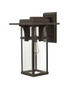 Elstead Lighting Duża latarnia naścienna Manhattan - 1 źródło światła IP44 HK-MANHATTAN2-L