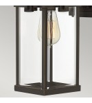 Kinkiety zewnętrzne - Elstead Lighting Średnia latarnia naścienna Manhattan - 1 źródło światła IP44 HK-MANHATTAN2-M - product 4