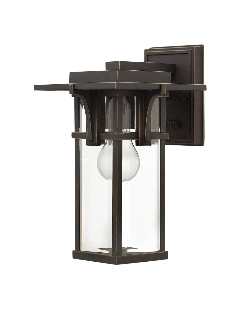Elstead Lighting Mała latarnia naścienna Manhattan - 1 źródło światła IP44 HK-MANHATTAN2-S Elstead Lighting Mała latarnia naścienna Manhattan - 1 źródło światła IP44 HK-MANHATTAN2-S