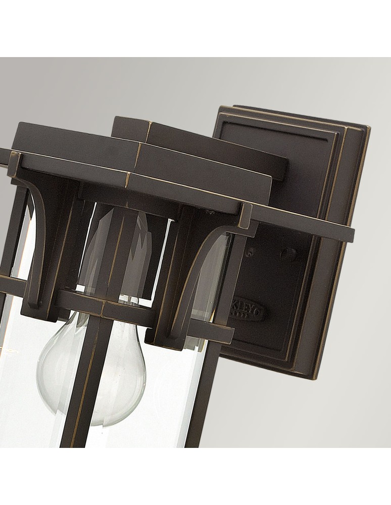 Elstead Lighting Mała latarnia naścienna Manhattan - 1 źródło światła IP44 HK-MANHATTAN2-S Elstead Lighting Mała latarnia naścienna Manhattan - 1 źródło światła IP44 HK-MANHATTAN2-S