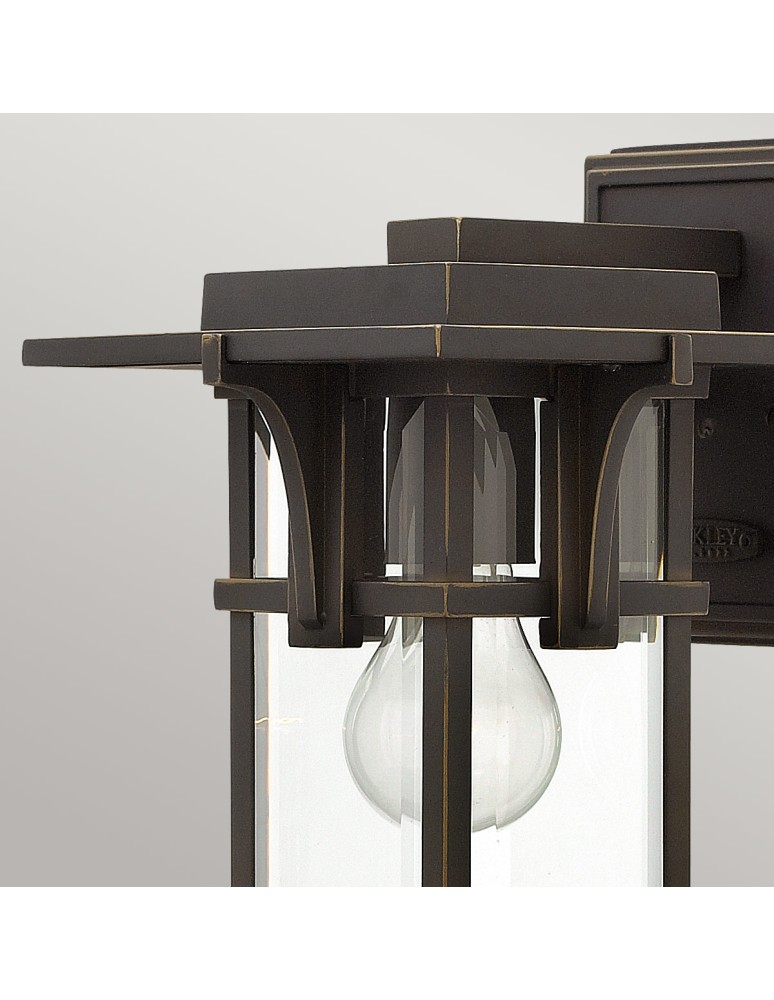 Elstead Lighting Mała latarnia naścienna Manhattan - 1 źródło światła IP44 HK-MANHATTAN2-S Elstead Lighting Mała latarnia naścienna Manhattan - 1 źródło światła IP44 HK-MANHATTAN2-S