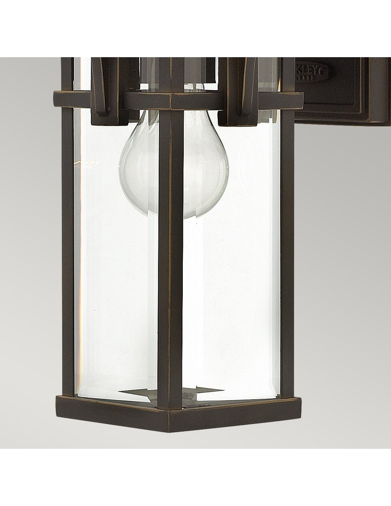 Elstead Lighting Mała latarnia naścienna Manhattan - 1 źródło światła IP44 HK-MANHATTAN2-S Elstead Lighting Mała latarnia naścienna Manhattan - 1 źródło światła IP44 HK-MANHATTAN2-S