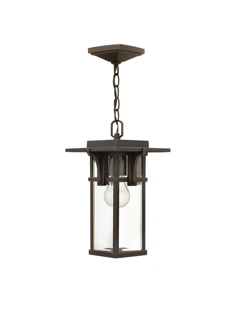 Elstead Lighting Latarnia wisząca Manhattan - 1 źródło światła IP23 HK-MANHATTAN8-S