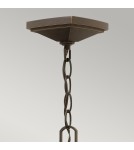 Lampy zewnętrzne wiszące - Elstead Lighting Latarnia wisząca Manhattan - 1 źródło światła IP23 HK-MANHATTAN8-S - product 2