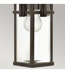 Lampy zewnętrzne wiszące - Elstead Lighting Latarnia wisząca Manhattan - 1 źródło światła IP23 HK-MANHATTAN8-S - product 4