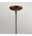 Lampy wiszące - Elstead Lighting Mała lampa wisząca Mayflower - 1 źródło światła HK-MAYFLOWER-P-A - product 2