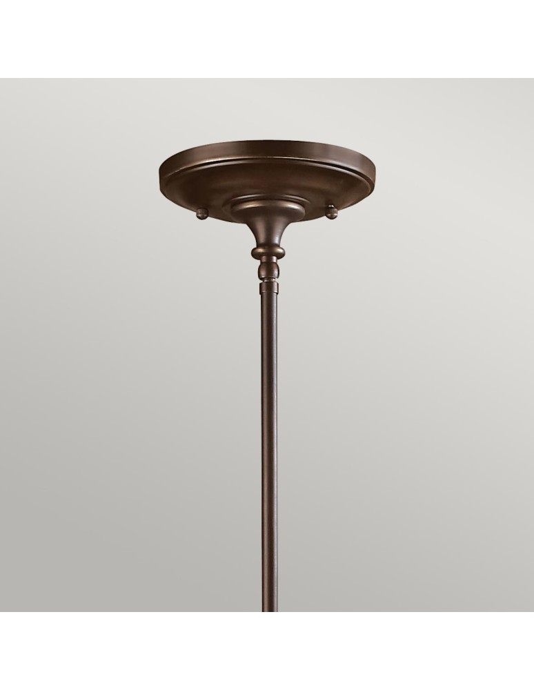 Lampy wiszące - Elstead Lighting Mała lampa wisząca Mayflower - 1 źródło światła HK-MAYFLOWER-P-A - product kolory-swiatla.pl 2