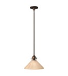 Elstead Lighting Mała lampa wisząca Mayflower - 1 źródło światła HK-MAYFLOWER-P-B Elstead Lighting Mała lampa wisząca Mayflower - 1 źródło światła HK-MAYFLOWER-P-B