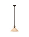 Elstead Lighting Mała lampa wisząca Mayflower - 1 źródło światła HK-MAYFLOWER-P-B Elstead Lighting Mała lampa wisząca Mayflower - 1 źródło światła HK-MAYFLOWER-P-B