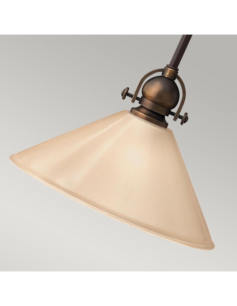 Elstead Lighting Mała lampa wisząca Mayflower - 1 źródło światła HK-MAYFLOWER-P-B Elstead Lighting Mała lampa wisząca Mayflower - 1 źródło światła HK-MAYFLOWER-P-B