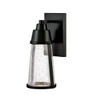Kinkiety zewnętrzne - Elstead Lighting Latarnia naścienna LED Miles - 1 źródło światła - Czarna IP44 HK-MILES-BK - product 1