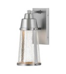 Elstead Lighting Latarnia naścienna LED Miles - Satynowy nikiel IP44 HK-MILES-SI Elstead Lighting Latarnia naścienna LED Miles - Satynowy nikiel IP44 HK-MILES-SI