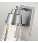 Elstead Lighting Latarnia naścienna LED Miles - Satynowy nikiel IP44 HK-MILES-SI Elstead Lighting Latarnia naścienna LED Miles - Satynowy nikiel IP44 HK-MILES-SI