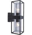 Kinkiety zewnętrzne - Lutec FLAIR Sufitowa 2xE27 czarny 5288804012 - produkt 1