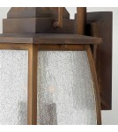 Kinkiety zewnętrzne - Elstead Lighting Mała latarnia naścienna Montauk - 2 źródła światła IP44 HK-MONTAUK-M - product 3