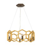 Elstead Lighting Lampa wisząca Moxie - 6 źródeł światła HK-MOXIE6-P-SSG Elstead Lighting Lampa wisząca Moxie - 6 źródeł światła HK-MOXIE6-P-SSG
