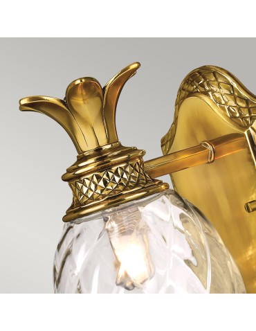 Elstead Lighting Kinkiet Plantation - 1 źródło światła - Oksydowany mosiądz IP44 HK-PLANTATION1-BATH-BB - produkt 2