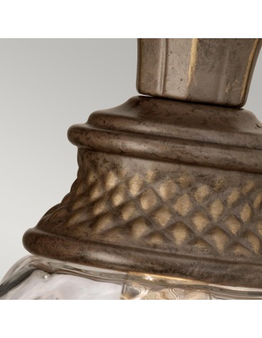 Elstead Lighting Kinkiet Plantation - 1 źródło światła - Perłowy brąz IP44 HK-PLANT-BATH-PZ - produkt 2
