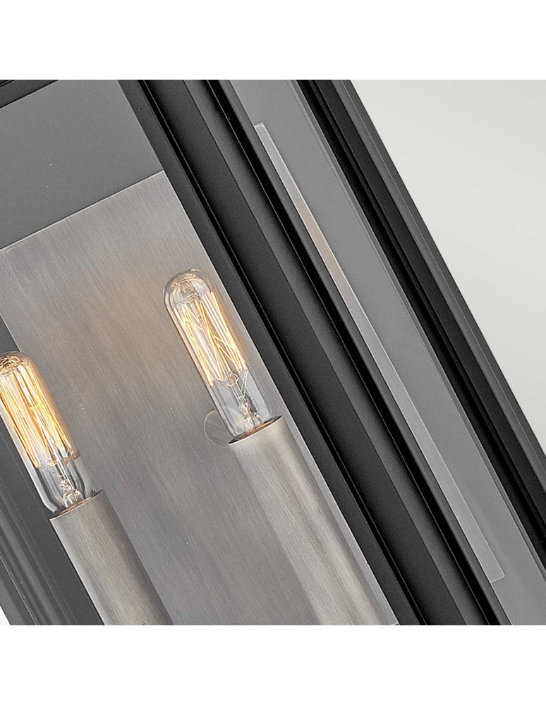 Elstead Lighting Średnia latarnia naścienna Sag Harbor - 2 źródła światła - Czarna IP44 HK-SAG-HARBOR-M-BK Elstead Lighting Średnia latarnia naścienna Sag Harbor - 2 źródła światła - Czarna IP44 HK-SAG-HARBOR-M-BK